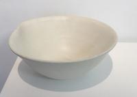 Large White Body Bowl  by Trish Phillips 